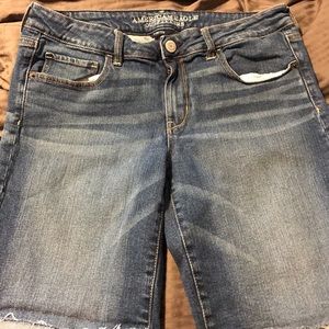 American Eagle skinny fit Bermuda shorts
